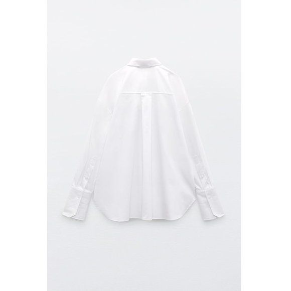Zara oversized white shirt - Picture 2 of 8